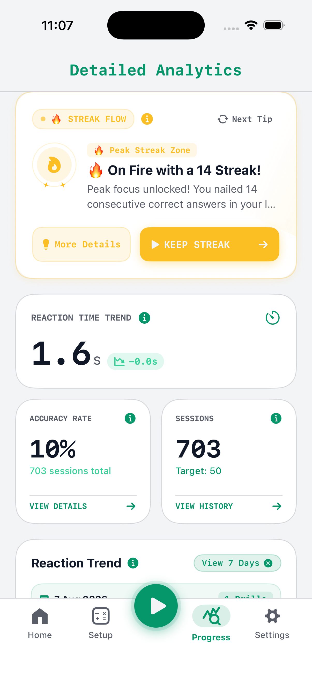 Math Speed iPhone Data Management