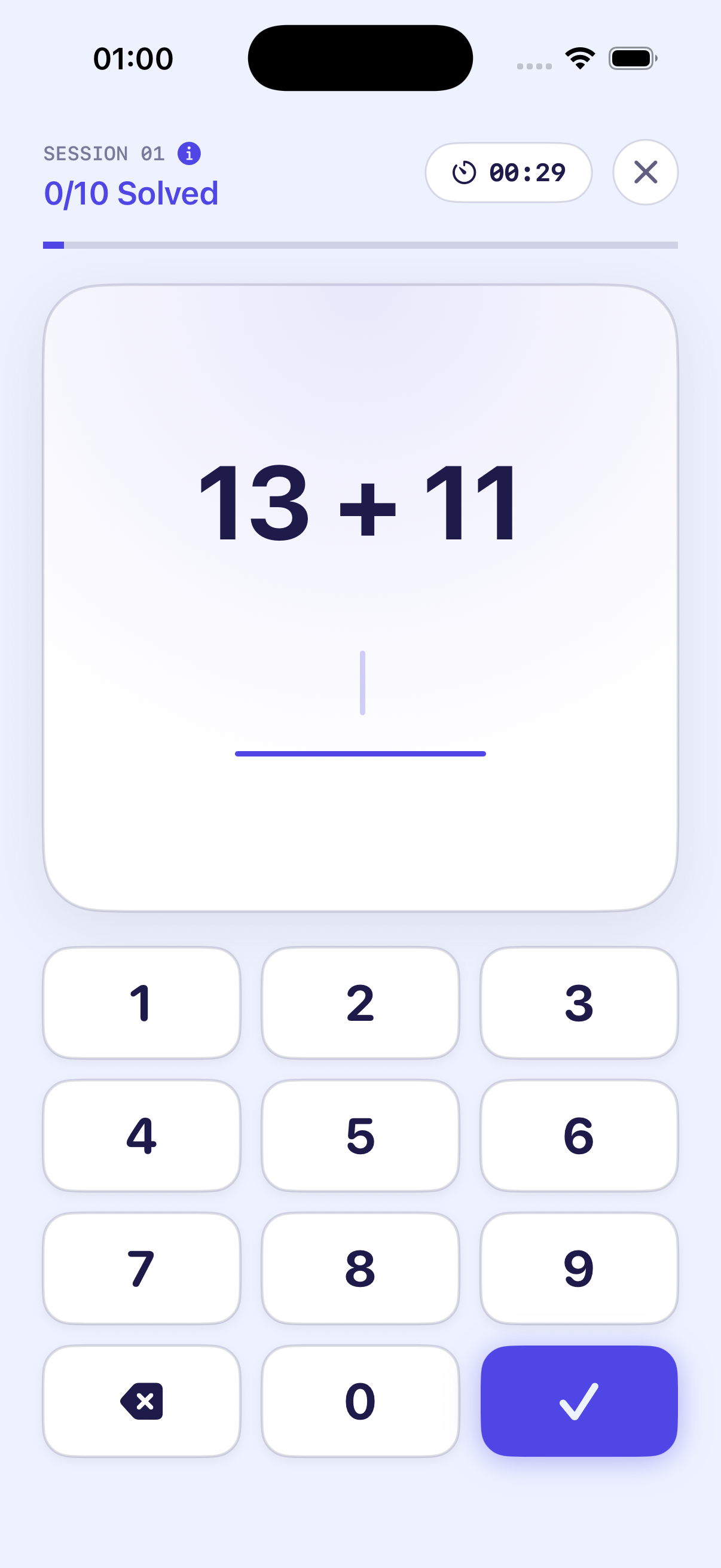 Math Speed iPhone SwiftData Analytics