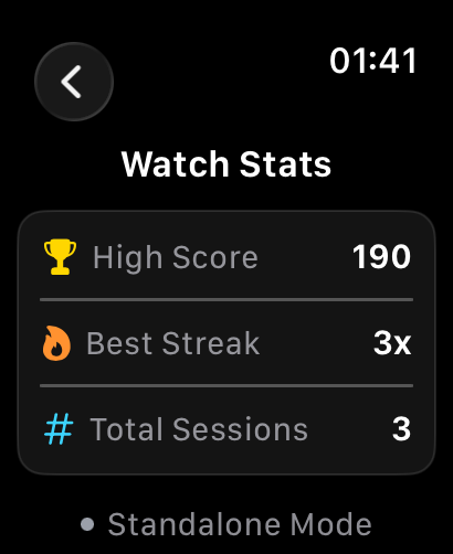 Math Speed Apple Watch Haptic Feedback